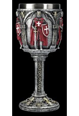 VG Tankards and mugs - Medieval Goblet Red Crusader