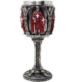 VG Medieval Goblet Red Crusader
