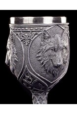 VG Giftware & Lifestyle - Black Wolf Gothic Goblet 20cm