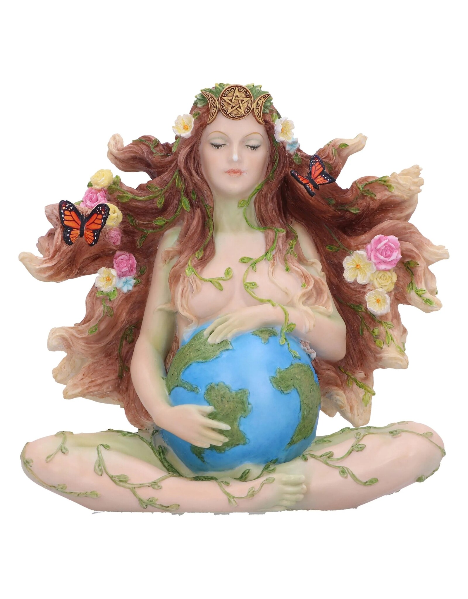 Veronese Design Giftware & Lifestyle - Mother Earth Gaia Coloured Statue - Veronese Design