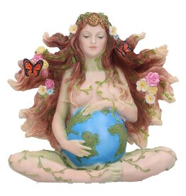 Veronese Design Mother Earth Gaia Coloured Statue - Veronese Design