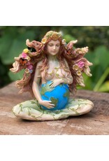 Veronese Design Giftware & Lifestyle - Mother Earth Gaia Coloured Statue - Veronese Design
