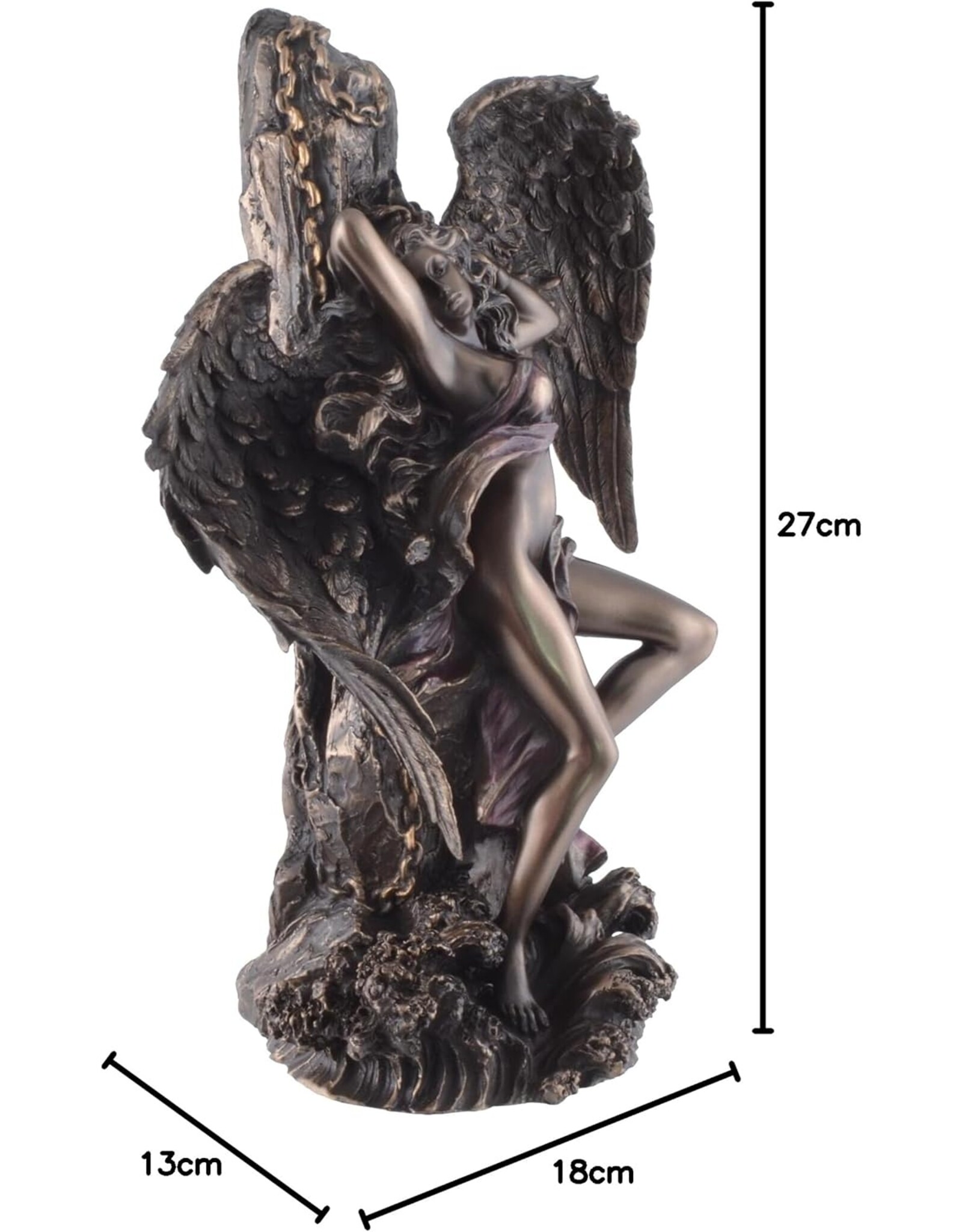 Veronese Design Giftware & Lifestyle - Chained Angel beeld - Veronese Design 27cm