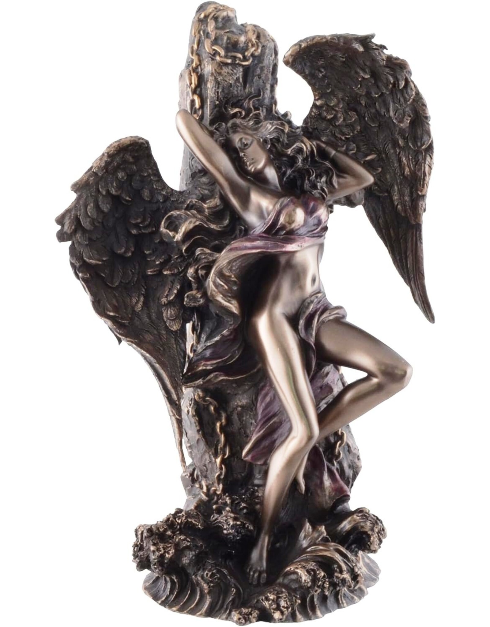 Veronese Design Giftware & Lifestyle - Chained Angel statue - Veronese Design 27cm