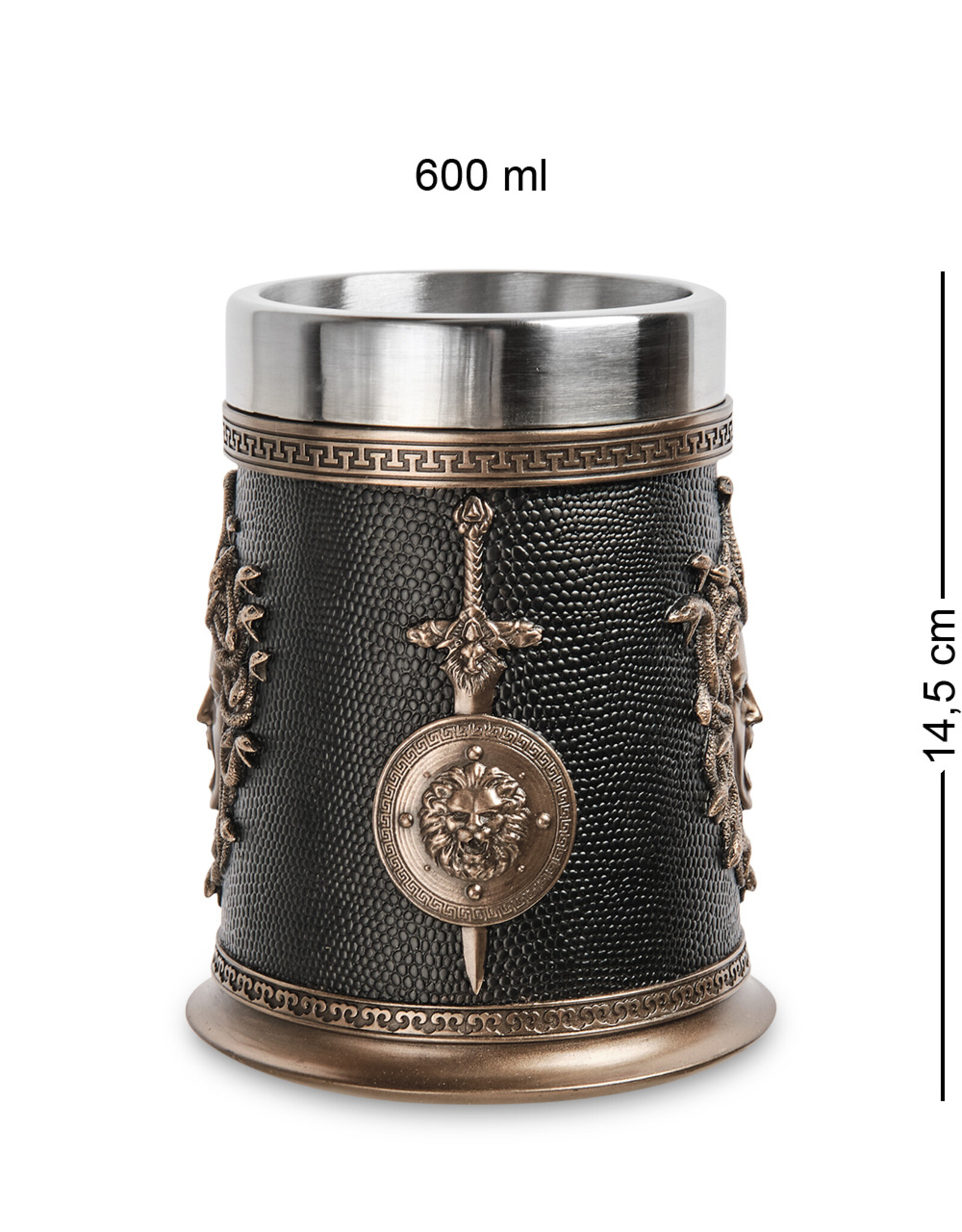 Veronese Design Drinkware - Medusa Mok - Bierpul