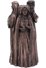 Veronese Design Giftware & Lifestyle - Trinity Keltische Drievoudige Godin Kandelaar