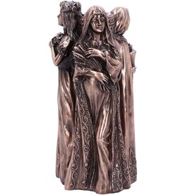 Veronese Design Trinity Celtic Triple Goddess Candle Holder
