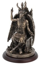 Veronese Design Giftware & Lifestyle - Baphomet sitting on Globe 20.5cm Veronese Design  - Copy