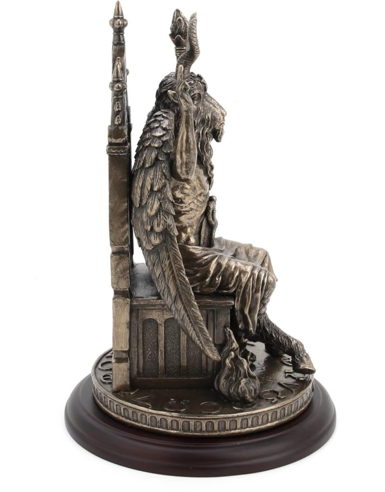 Veronese Design Giftware & Lifestyle - Baphomet zittend op Aardbol 20,5cm Veronese Design  - Copy