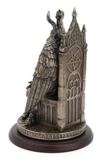 Veronese Design Giftware & Lifestyle - Baphomet sitting on Globe 20.5cm Veronese Design  - Copy