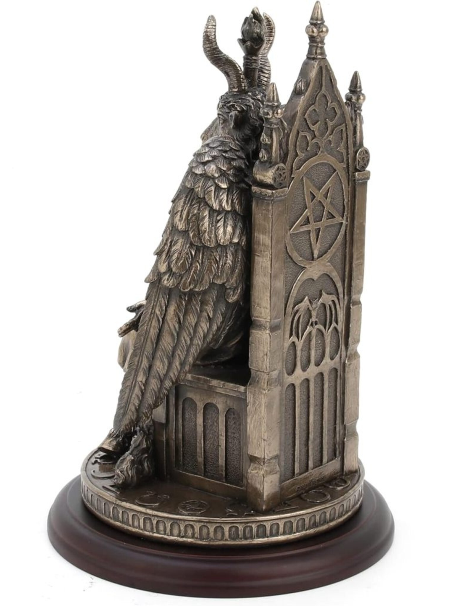 Veronese Design Giftware & Lifestyle - Baphomet zittend op Aardbol 20,5cm Veronese Design  - Copy