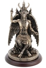 Veronese Design Giftware & Lifestyle - Baphomet sitting on Globe 20.5cm Veronese Design  - Copy