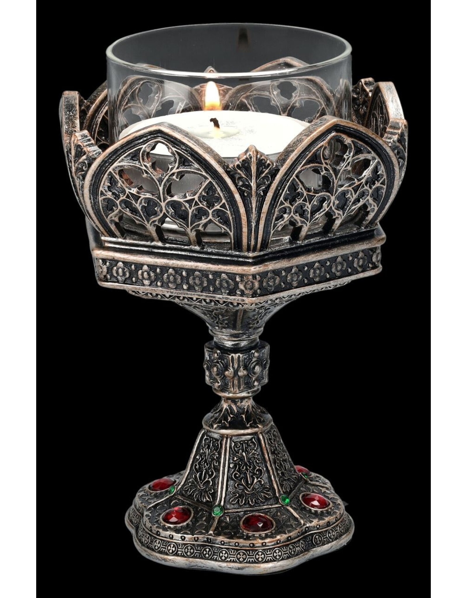 Veronese Design Giftware & Lifestyle - Kathedraal Zeshoekige Kaarshouder Veronese Design