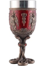 Veronese Design Tankards and mugs - Baphomet Goblet with Snake base - Veronese Design