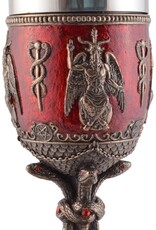 Veronese Design Tankards and mugs - Baphomet Goblet with Snake base - Veronese Design