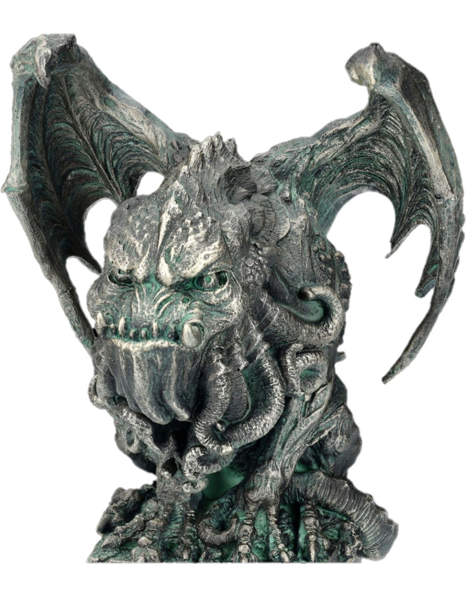 VG Giftware Figurines Collectables - Gargoyle with Tentacle Beard and Open Wings