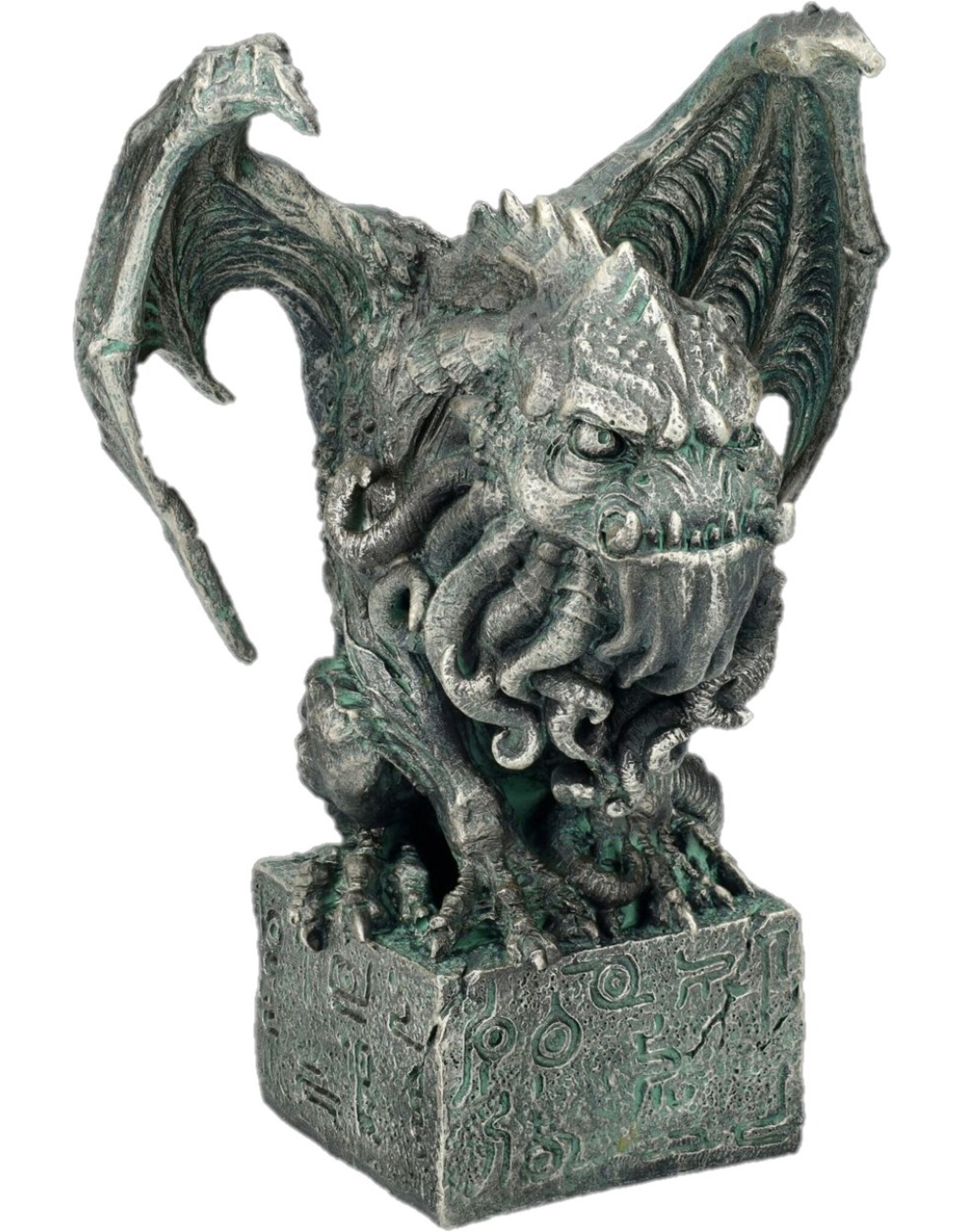 VG Giftware Figurines Collectables - Gargoyle with Tentacle Beard and Open Wings