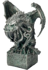 VG Giftware Beelden Collectables  -  Waterspuwer met Tentakelbaard en Open Vleugels