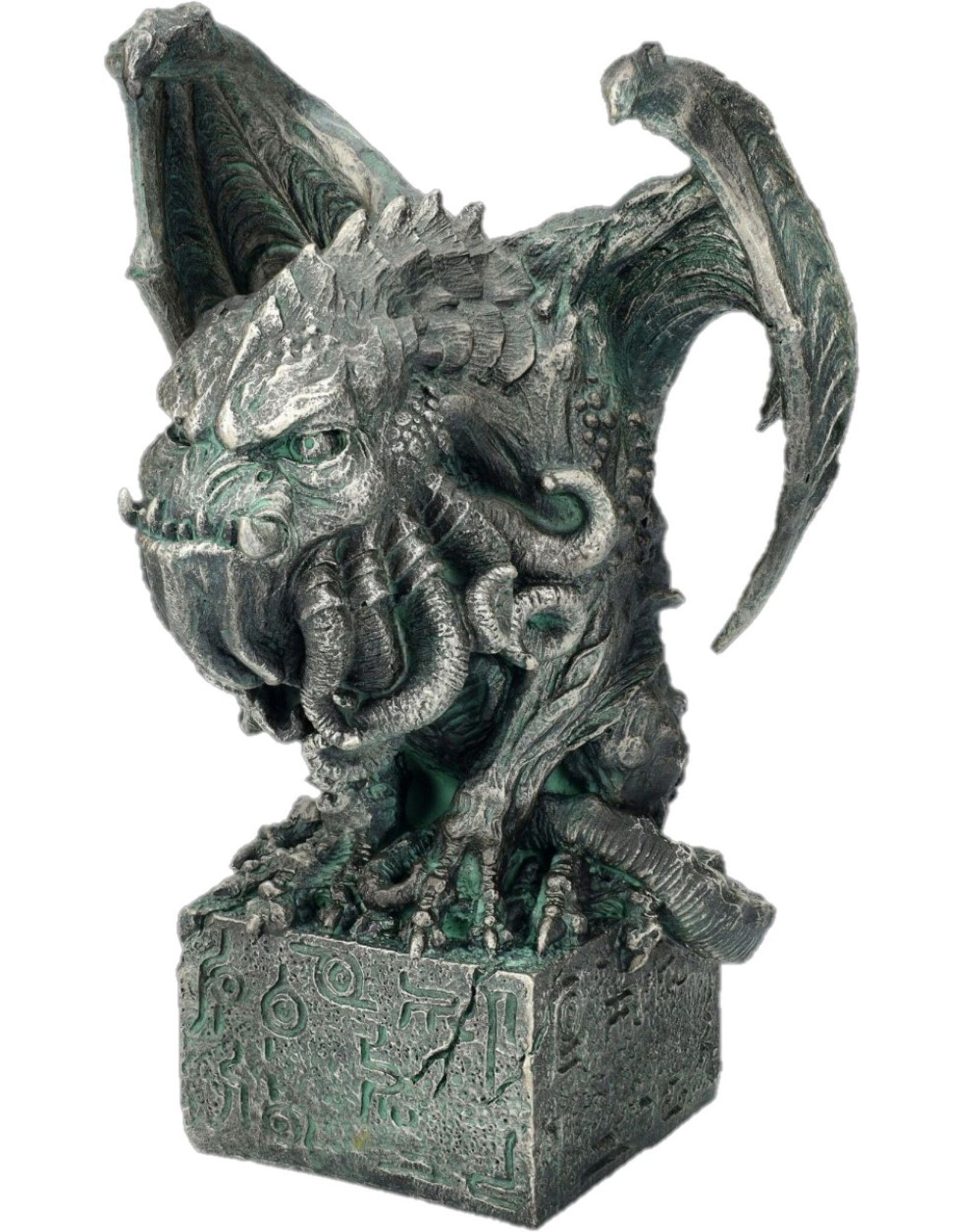 VG Giftware Figurines Collectables - Gargoyle with Tentacle Beard and Open Wings