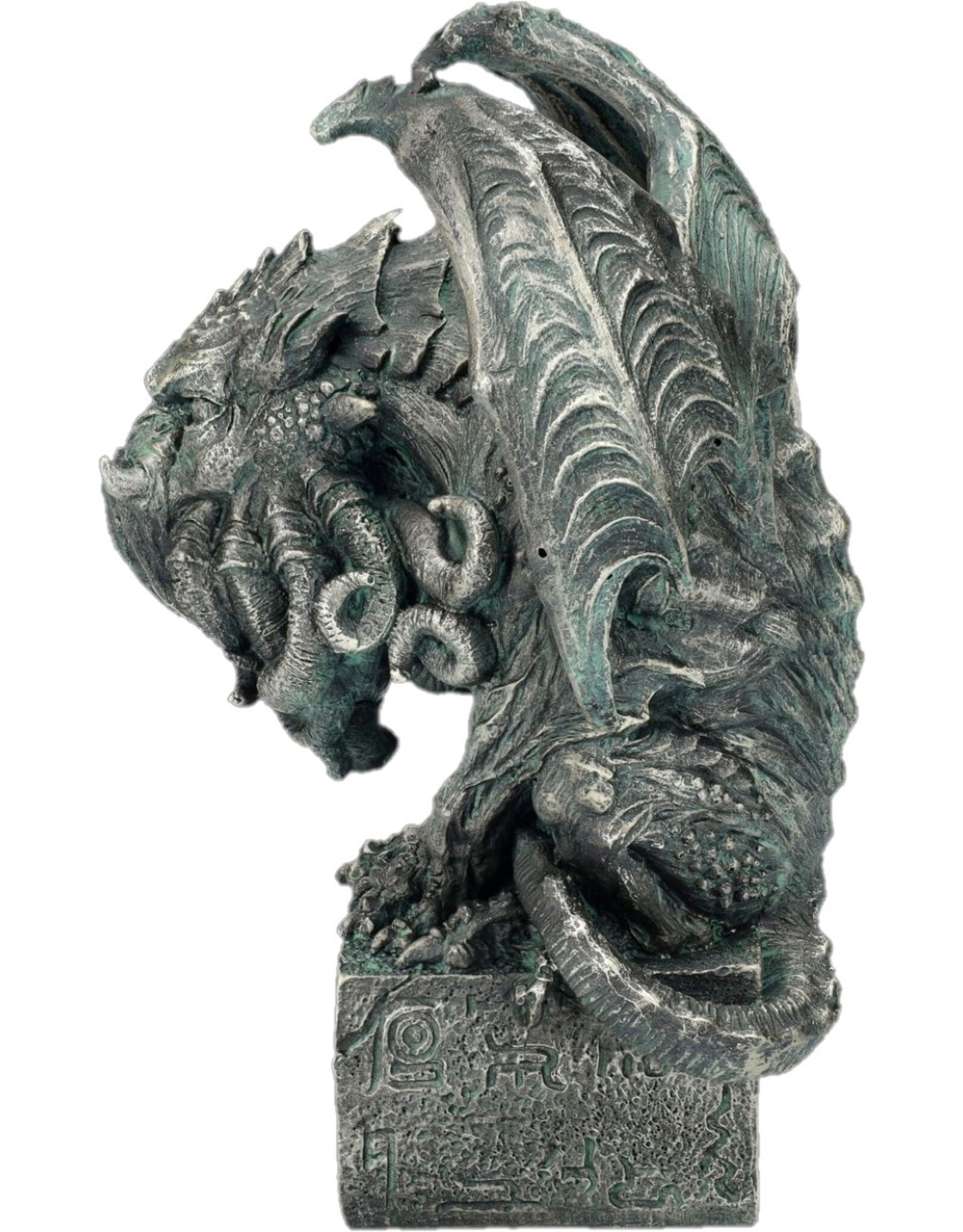VG Giftware Figurines Collectables - Gargoyle with Tentacle Beard and Open Wings