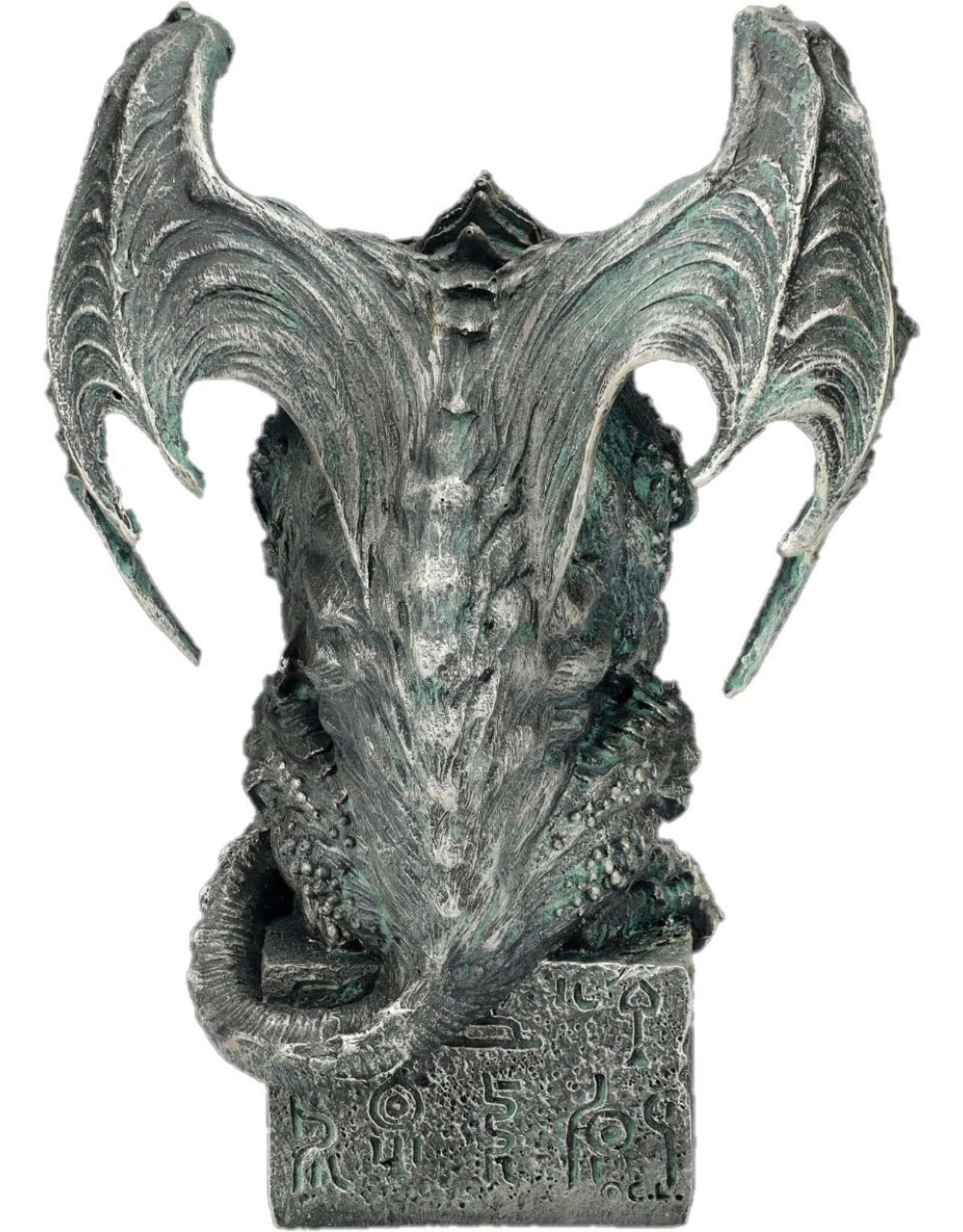 VG Giftware Figurines Collectables - Gargoyle with Tentacle Beard and Open Wings