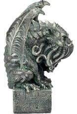 VG Giftware Beelden Collectables  -  Waterspuwer met Tentakelbaard en Open Vleugels