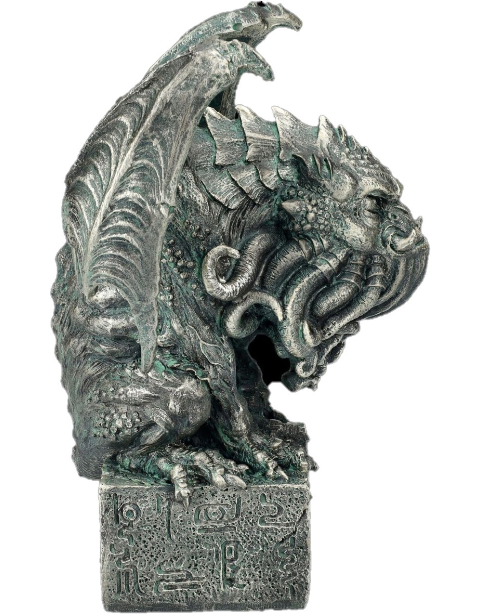 VG Giftware Figurines Collectables - Gargoyle with Tentacle Beard and Open Wings