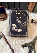 BB Miscellaneous - Poe's Raven Leather Journal 18x13cm