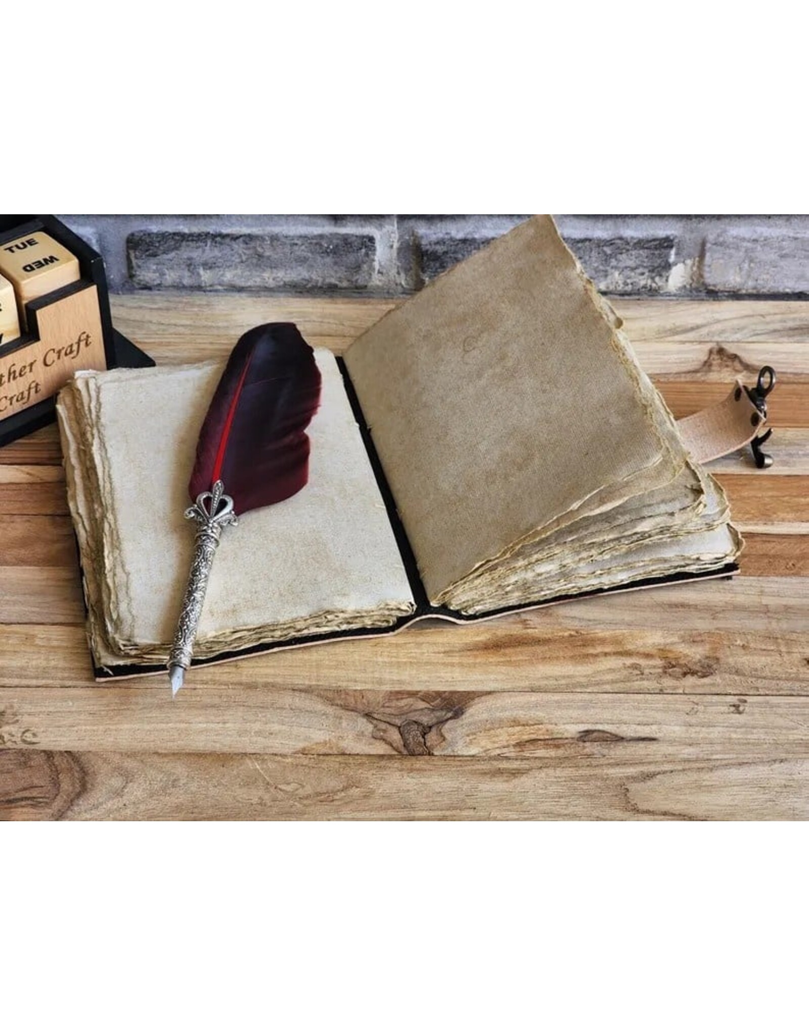 BB Miscellaneous - Levensboom Yggdrasil Leren Dagboek  18x13cm