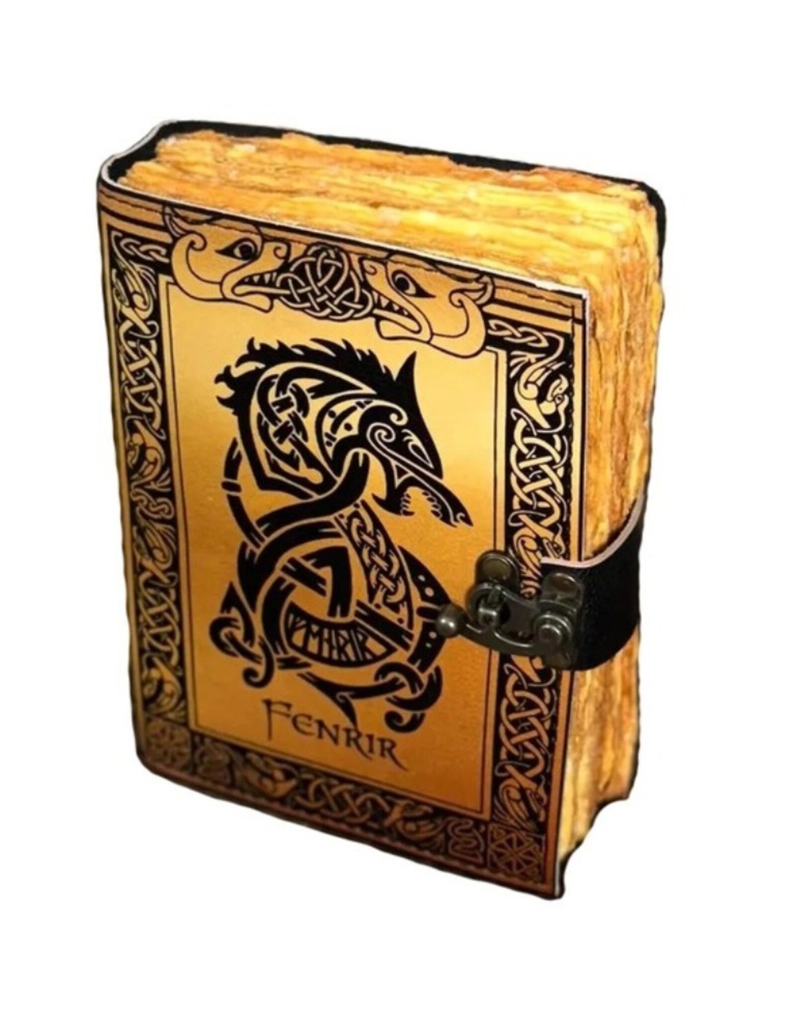 BB Miscellaneous - Fernir Vintage Leren Dagboek  18x13cm