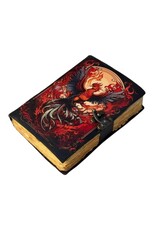BB Miscellaneous - Feniks Vogel Leren Dagboek  18x13cm