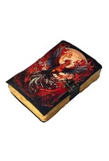 BB Miscellaneous - Feniks Vogel Leren Dagboek  18x13cm