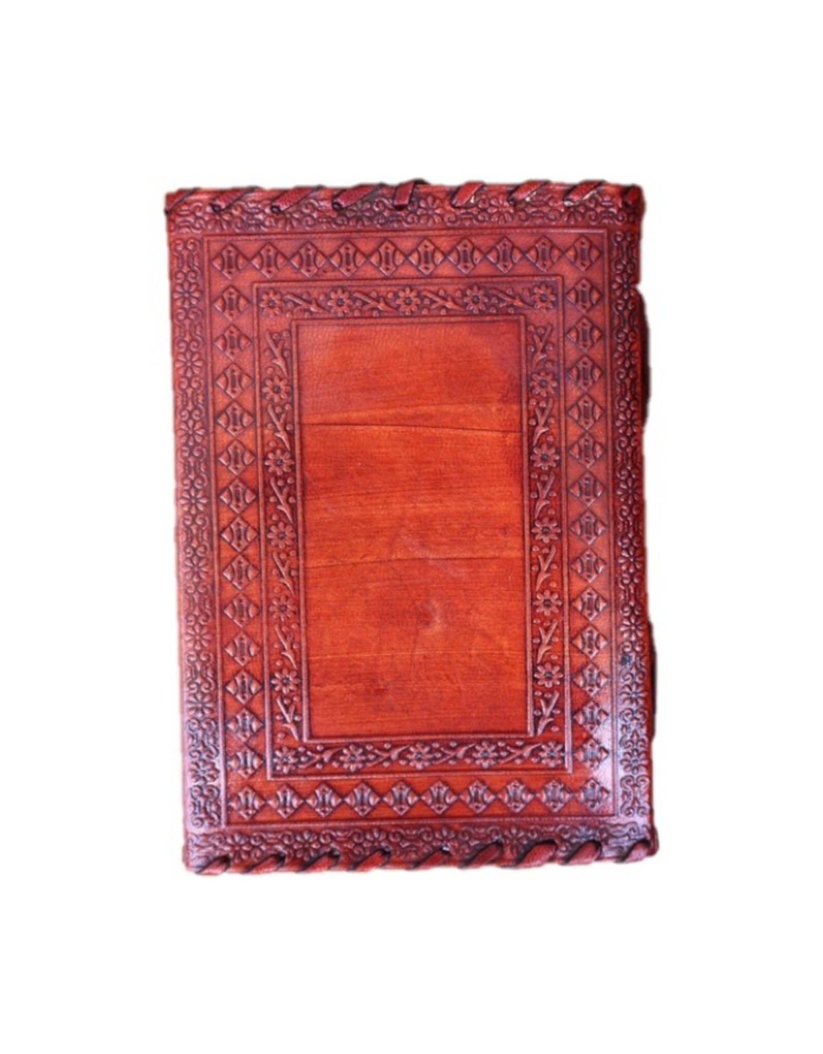 BB Miscellaneous - Vintage Leather Journal with Hook Closure