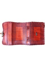 BB Miscellaneous - Vintage Leather Journal with Hook Closure