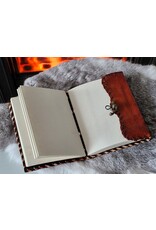 BB Miscellaneous - Vintage Leather Journal with Hook Closure