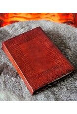 BB Miscellaneous - Vintage Leather Journal with Hook Closure