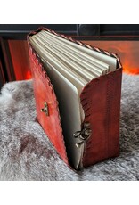 BB Miscellaneous - Vintage Leather Journal with Hook Closure