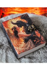 BB Miscellaneous - Demon and Angel Leather Journal 18cm  x  13cm