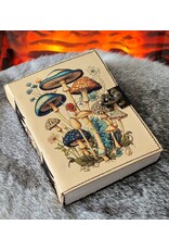 BB Miscellaneous -   Leren Dagboek Magische Paddenstoelen 18 x  13cm