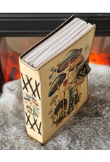BB Miscellaneous - Leather Journal Magic Mushrooms 18cm  x  13cm