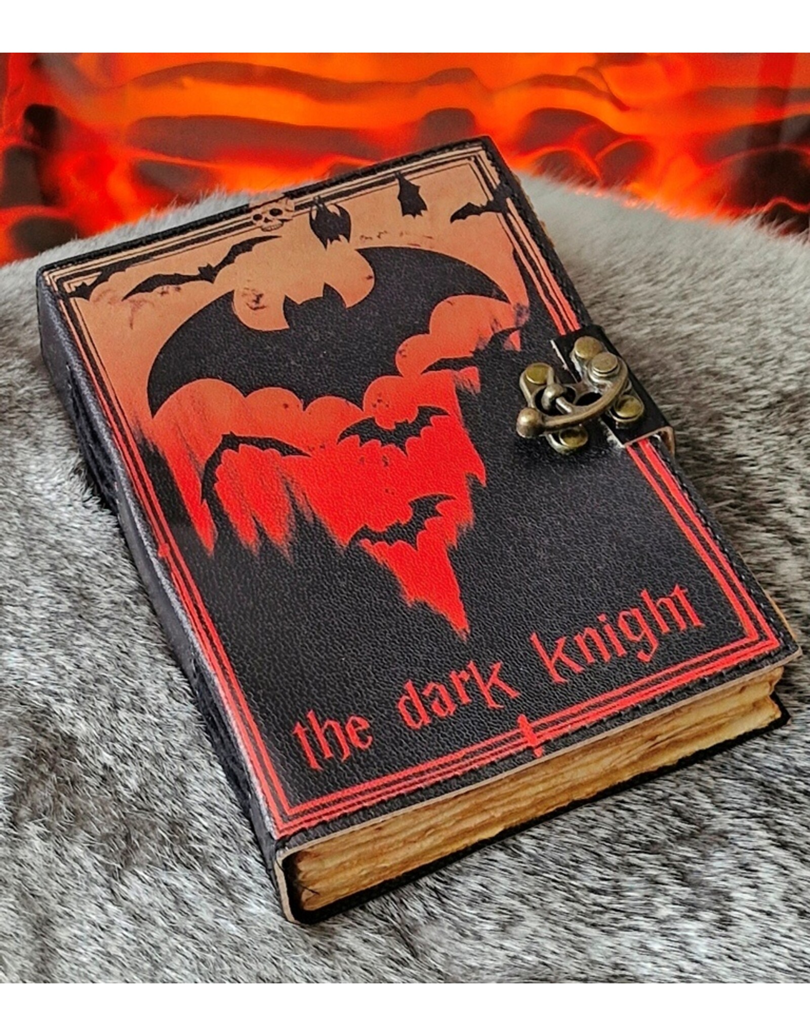 BB Miscellaneous - The Dark Knight Bat Leather Journal