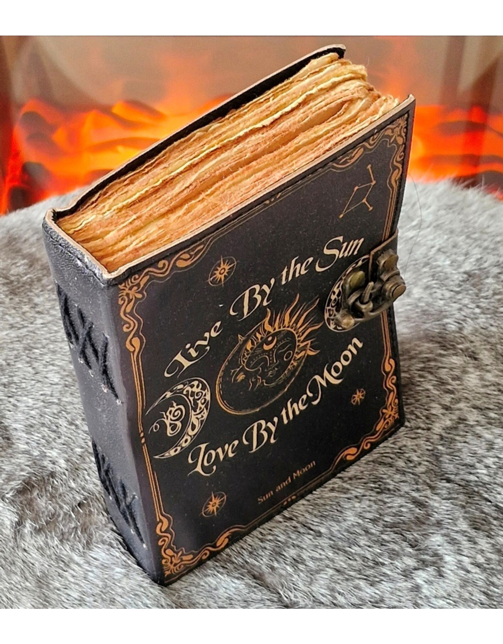 BB Miscellaneous - Live By the Sun - Love by the Moon Leather Journal