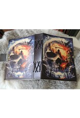 BB Miscellaneous - Skull Grim Reaper Leren Dagboek 18x13cm