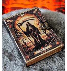 BB Grim Reaper Leather Journal 18x13cm