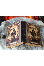 BB Miscellaneous - Grim Reaper Leren Dagboek 18x13cm