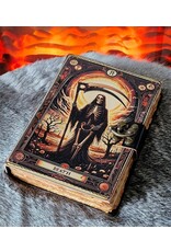 BB Miscellaneous - Grim Reaper Leather Journal 18x13cm