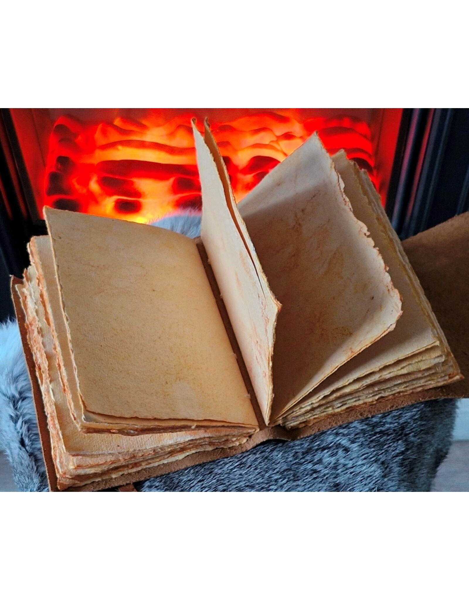 BB Miscellaneous - Grim Reaper Leren Dagboek 18x13cm