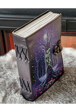 BB Miscellaneous - Neon Lovers Skeletten Leren Dagboek  18x13cm