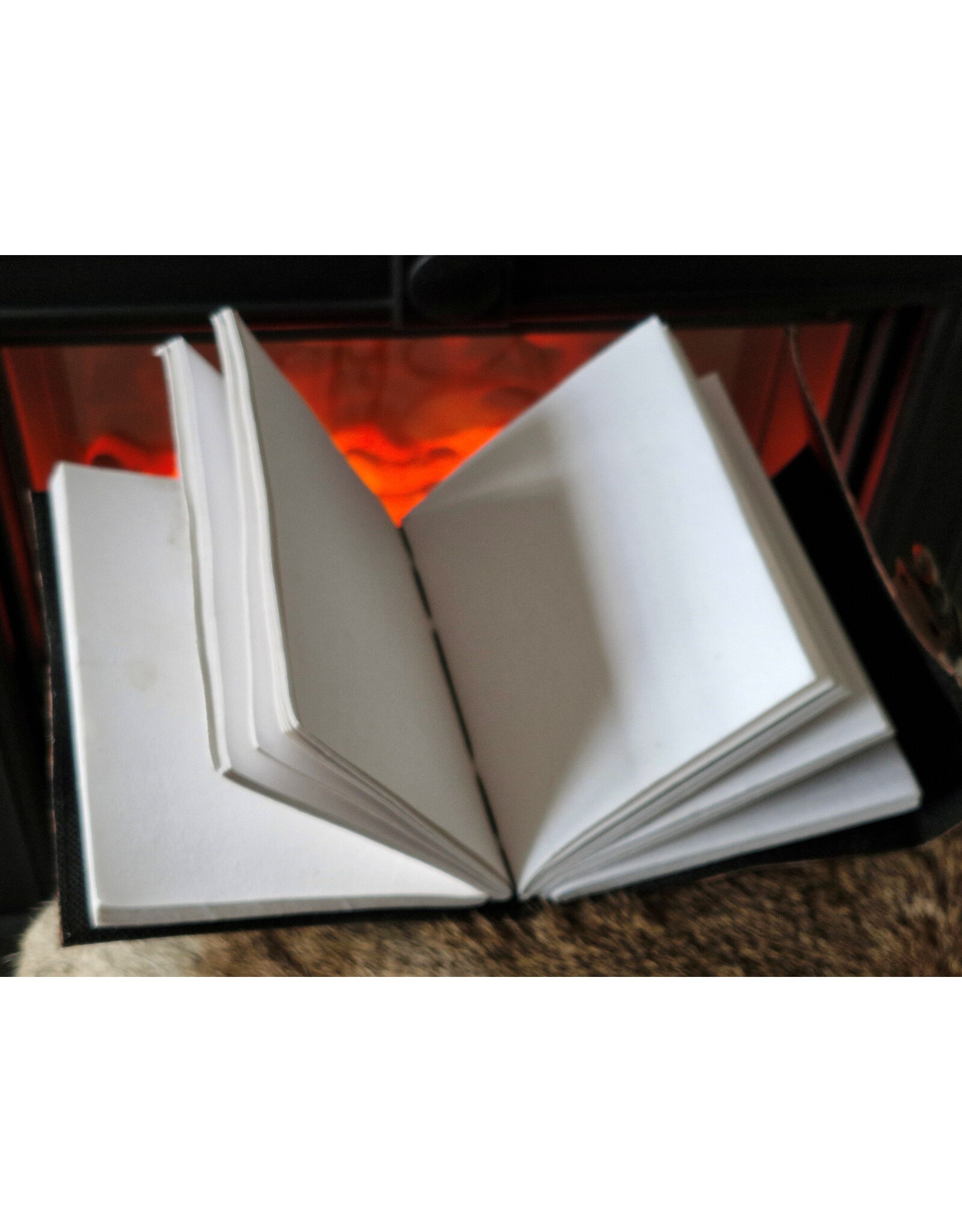 BB Miscellaneous - Neon Lovers Skeletten Leren Dagboek  18x13cm