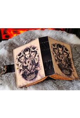 BB Miscellaneous - Tarot Vintage Leren Dagboek  18x13cm